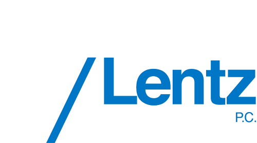 Bochetto, Lentz & Heim logo with "Bochetto" in white and "Lentz" in blue, separated by a diagonal line.